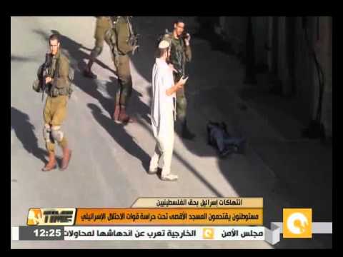 مستوطنون يقتحمون المسجد الأقصى