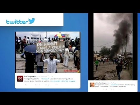 شاهد اشتباكات بين الشرطة ومحتجين مناهضين للاستفتاء