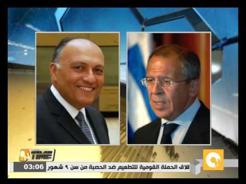 مصر وروسيا تتفقان على مواصلة التعاون لإيجاد تسوية للأزمة السورية