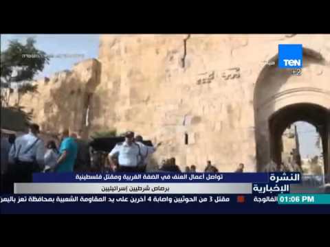 شاهد مقتل فلسطينية برصاص شرطيين إسرائيليين