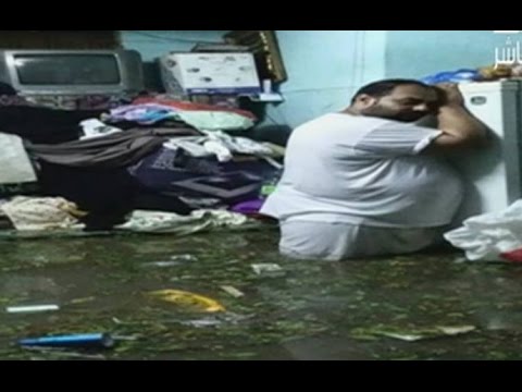  لقاء مع شعبان الذي غرق منزله في الإسكندرية