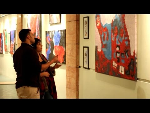 معرض للفنانة التشكيلية السورية سوزدار سيدو