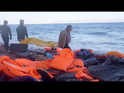 انتشال 20 جثة عند الجزر اليونانية في بحر إيجه