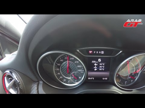 تسارع مرسيدس ايه 45 ايه ام جي