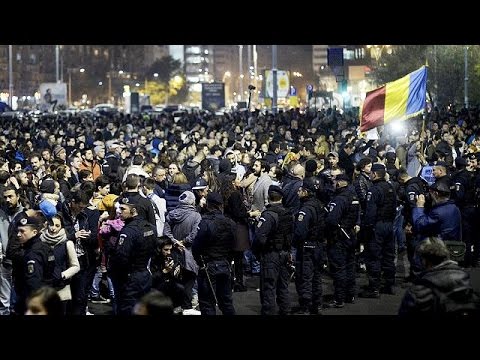 فيديواستقالة رئيس الوزراء الروماني