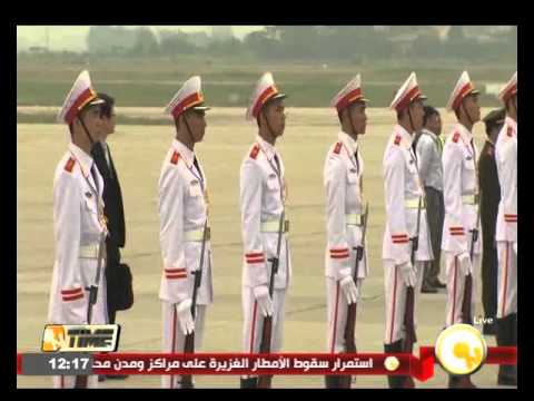 فيديو الرئيس الصيني يزور فيتنام لبحث نزاع إقليمي