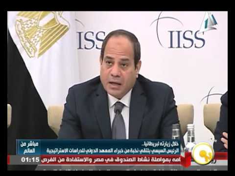شاهد الرئيس السيسي يلتقي نخبة من الخبراء