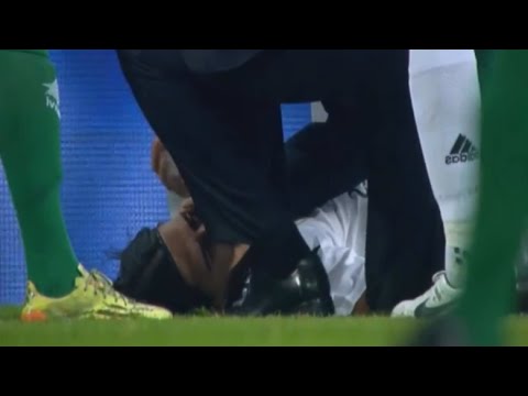 إصابة سامي خضيرة خلال مبارة ريال مدريد وكورنيا