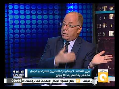 وزير الثقافة يؤكد أن المنتج  لابد أن يصل للمواطن المصري