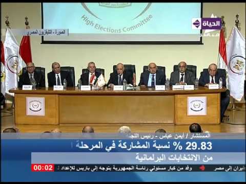 نسبة المشاركة في المرحلة الثانية من الانتخابات تبلغ 30