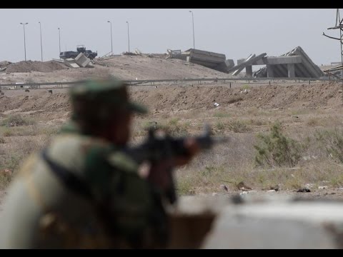 شاهد القوات العراقية تقطع آخر خط إمداد لـداعش إلى الرمادي