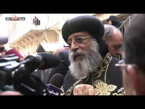 البابا تواضروس يترأس القداس على روح الأنبا أبراهام