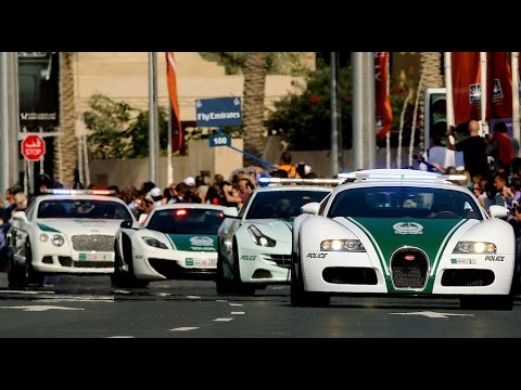 شاهد شرطة دبي تدخل موسوعة غينيس
