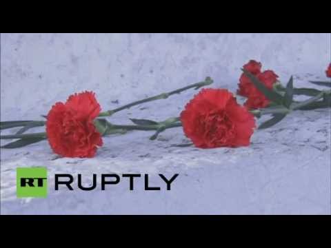 قداس على راحة نفس العسكريين الروسيين ذهبا ضحيتين لإسقاط القاذفة الروسية