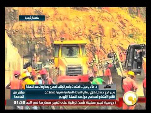 علاء ياسين ينبه لإيجاد آلية لإنجاز دراسات سد النهضة