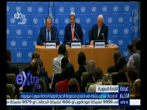 الخارجية تؤكد أن  شكري استعرض المواقف المصرية من الأزمة السورية