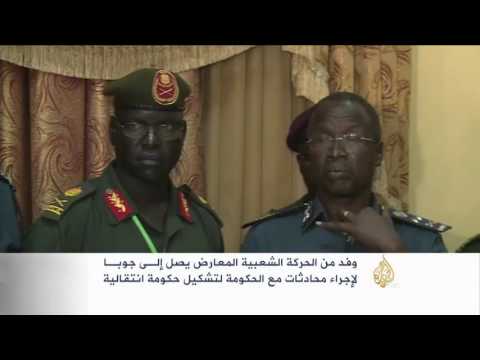 وفد لمتمردي جنوب السودان يصل إلى جوبا