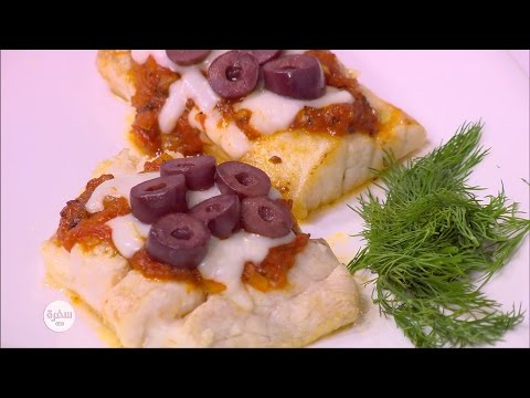طريطريقة عمل سمك فيليه بصوص البيتزاة عمل سمك فيليه بصوص البيتزا