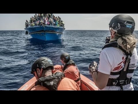 بالفيديو منظمة أطباء بلا حدود تنهي عمليات الإنقاذ في البحر المتوسط