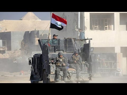 شاهد القوات العراقية تنتشر في وسط الرمادي