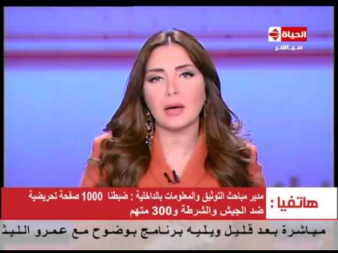 ضبط ألف صفحة تحريضية ضد الجيش والشرطة