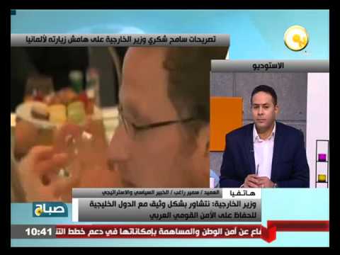 وزير الخارجية يؤكد التشاور مع الدول الخليجية للحفاظ على الأمن القومي العربي
