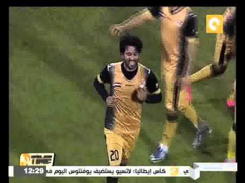 بالفيديو الإنتاج الحربي يفوز على حرس الحدود بثلاثية نظيفة