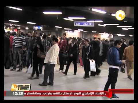 إعادة فتح محطة مترو السادات بالخطين الأول والثاني