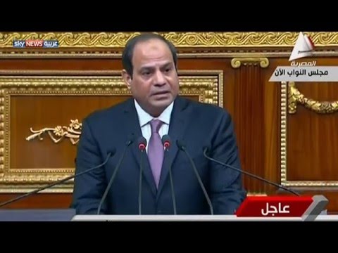 السيسي يؤكد أن سلطة التشريع في مصر تعود للبرلمان