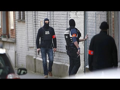 شاهد هجوم مسلح يستهدف الشرطة البلجيكية