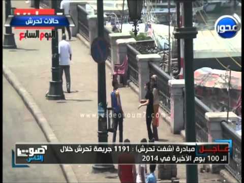 شوفت تحرش ترصد 1191 واقعة في الشارع خلال 100 يوم