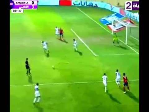 شاهد أحمد فتحي يسجل الهدف الرابع في مرمى الشرطة