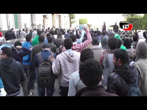 طلاب ضد الانقلاب تتظاهر في القاهرة