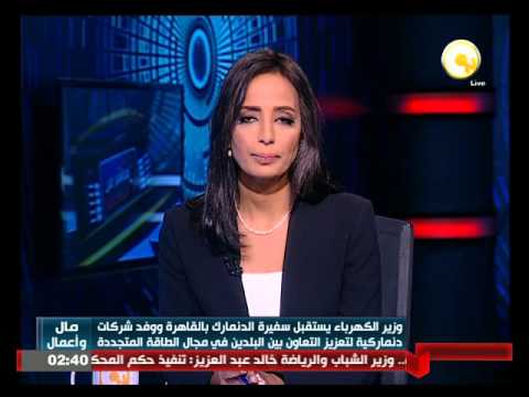 وزير الكهرباء يستقبل سفيرة الدنمارك في القاهرة